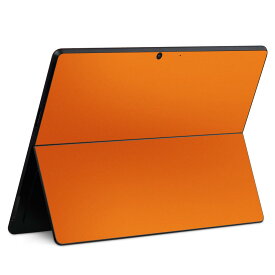 Surface Pro 9 Surface Pro 8 Surface Pro X 用 スキンシール 共通対応 igsticker サーフェス プロ 9 / プロ 8 カバー ケース 　　012231 オレンジ　単色　シンプル