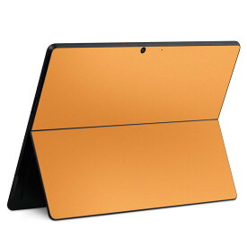 Surface Pro 9 Surface Pro 8 Surface Pro X 用 スキンシール 共通対応 igsticker サーフェス プロ 9 / プロ 8 カバー ケース 　　012235 オレンジ　単色　シンプル