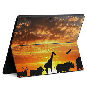 Surface Pro11(2024) / Pro10(for Business) / Pro9(2022) ���ʑΉ� �w�� �ی� �f�U�C�� �X�L���V�[�� Pro8/ProX �e��Ή� 012576 ���� �V���G�b�g �[�Ă�