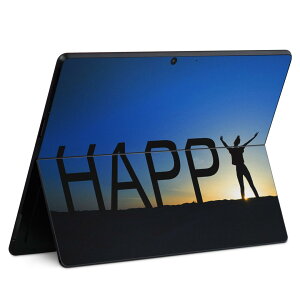Surface Pro11(2024) / Pro10(for Business) / Pro9(2022) ʑΉ w ی fUC XLV[ Pro8/ProX eΉ 012833 happy p VGbg