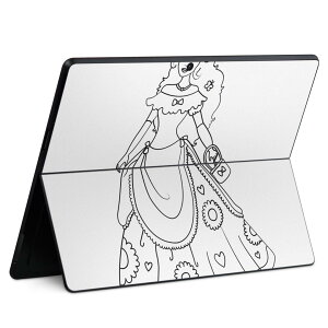 Surface Pro11(2024) / Pro10(for Business) / Pro9(2022) ���ʑΉ� �w�� �ی� �f�U�C�� �X�L���V�[�� Pro8/ProX �e��Ή� 013587 �v�����Z�X ���P�l �h���X