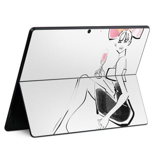 Surface Pro11(2024) / Pro10(for Business) / Pro9(2022) ���ʑΉ� �w�� �ی� �f�U�C�� �X�L���V�[�� Pro8/ProX �e��Ή� 013715 �K�[���[ �l�� ���{��