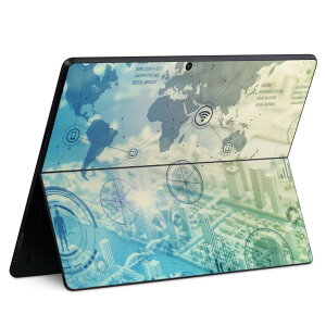 Surface Pro11(2024) / Pro10(for Business) / Pro9(2022) ���ʑΉ� �w�� �ی� �f�U�C�� �X�L���V�[�� Pro8/ProX �e��Ή� 013933 �n�} �N�[��