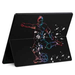 Surface Pro11(2024) / Pro10(for Business) / Pro9(2022) ���ʑΉ� �w�� �ی� �f�U�C�� �X�L���V�[�� Pro8/ProX �e��Ή� 014795 �T�b�J�[ �V���G�b�g �J���t��