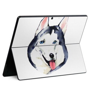 Surface Pro11(2024) / Pro10(for Business) / Pro9(2022) ���ʑΉ� �w�� �ی� �f�U�C�� �X�L���V�[�� Pro8/ProX �e��Ή� 014833 �n�X�L�[�� �� dog