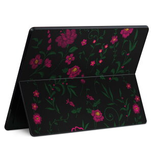 Surface Pro11(2024) / Pro10(for Business) / Pro9(2022) ���ʑΉ� �w�� �ی� �f�U�C�� �X�L���V�[�� Pro8/ProX �e��Ή� 015886 �� �s���N flower