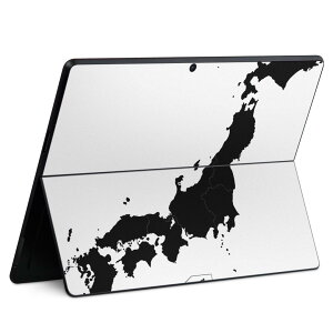 Surface Pro11(2024) / Pro10(for Business) / Pro9(2022) ���ʑΉ� �w�� �ی� �f�U�C�� �X�L���V�[�� Pro8/ProX �e��Ή� 015961 ���{ �n�} ��