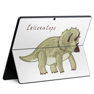 Surface Pro11(2024) / Pro10(for Business) / Pro9(2022) ʑΉ w ی fUC XLV[ Pro8/ProX eΉ 017559 _Ci\[  Dinosaur gPgvX
