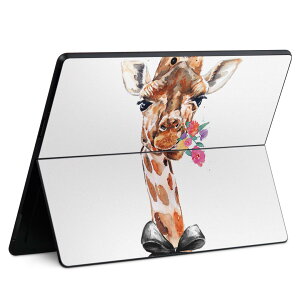 Surface Pro11(2024) / Pro10(for Business) / Pro9(2022) ʑΉ w ی fUC XLV[ Pro8/ProX eΉ 017753 i  Giraffe 