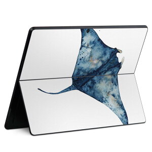 Surface Pro11(2024) / Pro10(for Business) / Pro9(2022) ���ʑΉ� �w�� �ی� �f�U�C�� �X�L���V�[�� Pro8/ProX �e��Ή� 017847 Underwater �}���^ �G�C �C�̒�