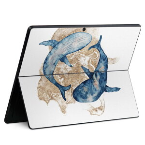 Surface Pro11(2024) / Pro10(for Business) / Pro9(2022) ���ʑΉ� �w�� �ی� �f�U�C�� �X�L���V�[�� Pro8/ProX �e��Ή� 017854 �C�̒� Underwater ������ �C�̒�