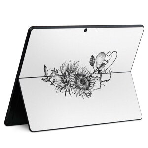 Surface Pro11(2024) / Pro10(for Business) / Pro9(2022) ʑΉ w ی fUC XLV[ Pro8/ProX eΉ 019562 flower mN 
