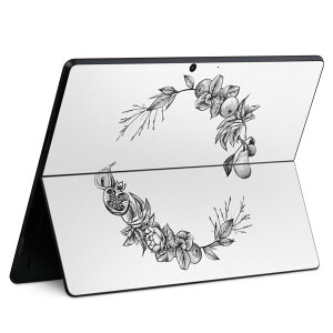 Surface Pro11(2024) / Pro10(for Business) / Pro9(2022) ʑΉ w ی fUC XLV[ Pro8/ProX eΉ 019566 flower mN 