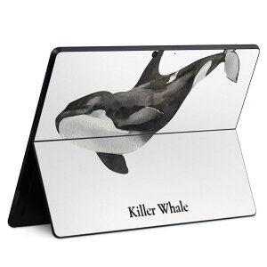 Surface Pro11(2024) / Pro10(for Business) / Pro9(2022) ʑΉ w ی fUC XLV[ Pro8/ProX eΉ 019743 C̐ V` killer whale