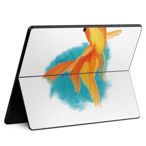 Surface Pro11(2024) / Pro10(for Business) / Pro9(2022) ʑΉ w ی fUC XLV[ Pro8/ProX eΉ 019753  Goldfish 