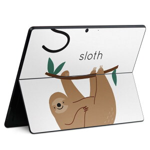 Surface Pro11(2024) / Pro10(for Business) / Pro9(2022) ʑΉ w ی fUC XLV[ Pro8/ProX eΉ 019952 S sloth i}Pm