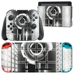 igsticker Nintendo Switch 用 デザインスキンシール 任天堂 ニンテンドー スイッチ 専用 本体ドック Joy-Con Joycon ジョイコン 専用 ゲーム機 カバー アクセサリー フィルム ステッカー 000085 SF