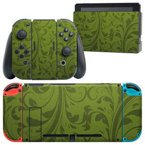 igsticker Nintendo Switch 用 デザインスキンシール 任天堂 ニンテンドー スイッチ 専用 本体ドック Joy-Con Joycon ジョイコン 専用 ゲーム機 カバー アクセサリー フィルム ステッカー 001841 シンプル
