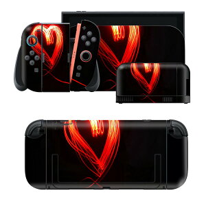 igsticker Nintendo Switch 2 �p �X�L���V�[�� �{�́E�h�b�N�EJoy-Con 2 �Ή� 4�ʃZ�b�g �������� �ی� �n�[�g�@�� 000082
