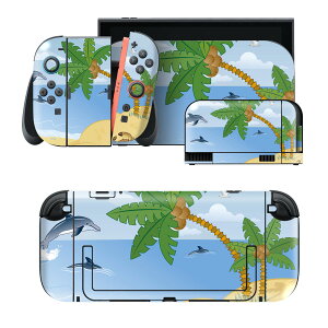 igsticker Nintendo Switch 2 �p �X�L���V�[�� �{�́E�h�b�N�EJoy-Con 2 �Ή� 4�ʃZ�b�g �������� �ی� ���V�̖؁@�썑 001350