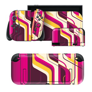 igsticker Nintendo Switch 2 �p �X�L���V�[�� �{�́E�h�b�N�EJoy-Con 2 �Ή� 4�ʃZ�b�g �������� �ی� �͗l�@���@�s���N 002954