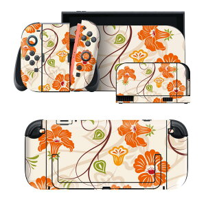 igsticker Nintendo Switch 2 �p �X�L���V�[�� �{�́E�h�b�N�EJoy-Con 2 �Ή� 4�ʃZ�b�g �������� �ی� �ԁ@�@�I�����W 003723