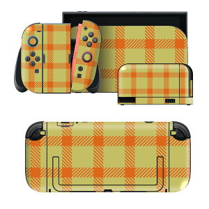 igsticker Nintendo Switch 2 �p �X�L���V�[�� �{�́E�h�b�N�EJoy-Con 2 �Ή� 4�ʃZ�b�g �������� �ی� �`�F�b�N�@�΁@�I�����W 003848