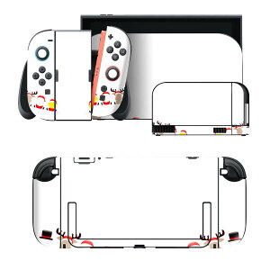 igsticker Nintendo Switch 2 �p �X�L���V�[�� �{�́E�h�b�N�EJoy-Con 2 �Ή� 4�ʃZ�b�g �������� �ی� �N���X�}�X �T���^ ���킢�� 020567