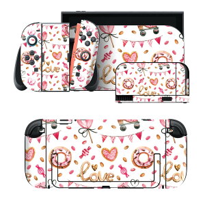 igsticker Nintendo Switch 2 �p �X�L���V�[�� �{�́E�h�b�N�EJoy-Con 2 �Ή� 4�ʃZ�b�g �������� �ی� �o�����^�C�� �n�[�g 020627