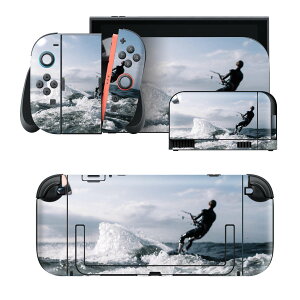 igsticker Nintendo Switch 2 �p �X�L���V�[�� �{�́E�h�b�N�EJoy-Con 2 �Ή� 4�ʃZ�b�g �������� �ی� �T�[�t�B���@�C�@�ʐ^ 022840