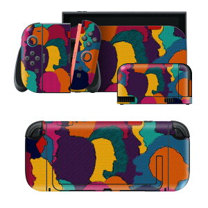 igsticker Nintendo Switch 2 �p �X�L���V�[�� �{�́E�h�b�N�EJoy-Con 2 �Ή� 4�ʃZ�b�g �������� �ی� �J���t���@�C���X�g 023214