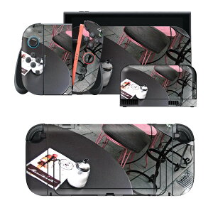 igsticker Nintendo Switch 2 �p �X�L���V�[�� �{�́E�h�b�N�EJoy-Con 2 �Ή� 4�ʃZ�b�g �������� �ی� �J�t�F�@�e�[�u���@���H�X 025665