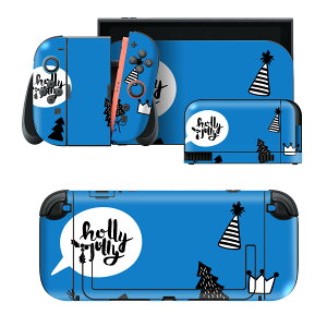 igsticker Nintendo Switch 2 �p �X�L���V�[�� �{�́E�h�b�N�EJoy-Con 2 �Ή� 4�ʃZ�b�g �������� �ی� �N���X�}�X Christmas 030273