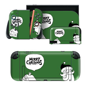igsticker Nintendo Switch 2 �p �X�L���V�[�� �{�́E�h�b�N�EJoy-Con 2 �Ή� 4�ʃZ�b�g �������� �ی� �N���X�}�X Christmas 030282