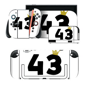 igsticker Nintendo Switch 2 �p �X�L���V�[�� �{�́E�h�b�N�EJoy-Con 2 �Ή� 4�ʃZ�b�g �������� �ی� �a���� �L�O�� 43 �� 031974