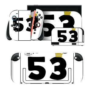 igsticker Nintendo Switch 2 �p �X�L���V�[�� �{�́E�h�b�N�EJoy-Con 2 �Ή� 4�ʃZ�b�g �������� �ی� �a���� �L�O�� 53 �� 031984