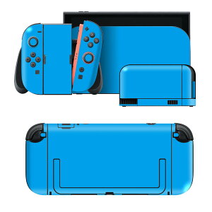 igsticker Nintendo Switch 2 �p �X�L���V�[�� �{�́E�h�b�N�EJoy-Con 2 �Ή� 4�ʃZ�b�g �������� �ی� POP BLUE 036090