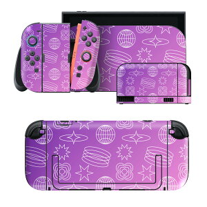 igsticker Nintendo Switch 2 �p �X�L���V�[�� �{�́E�h�b�N�EJoy-Con 2 �Ή� 4�ʃZ�b�g �������� �ی� ���g�� �F���� �� �O���f�[�V���� 037552