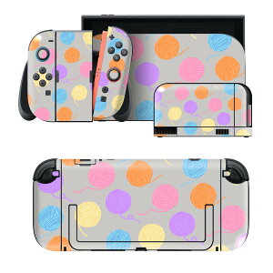 igsticker Nintendo Switch 2 �p �X�L���V�[�� �{�́E�h�b�N�EJoy-Con 2 �Ή� 4�ʃZ�b�g �������� �ی� �J���t���@�͗l 004767