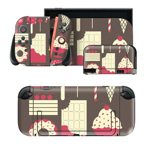 igsticker Nintendo Switch 2 �p �X�L���V�[�� �{�́E�h�b�N�EJoy-Con 2 �Ή� 4�ʃZ�b�g �������� �ی� �f�U�[�g�@�C���X�g 004829