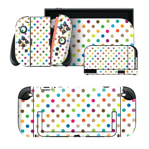igsticker Nintendo Switch 2 �p �X�L���V�[�� �{�́E�h�b�N�EJoy-Con 2 �Ή� 4�ʃZ�b�g �������� �ی� ���ʁ@�h�b�g�@�͗l 004935