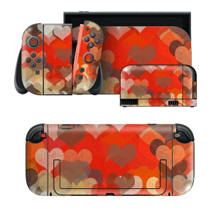igsticker Nintendo Switch 2 �p �X�L���V�[�� �{�́E�h�b�N�EJoy-Con 2 �Ή� 4�ʃZ�b�g �������� �ی� �n�[�g�@�ԁ@�u���E���@�͗l 005287