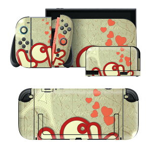 igsticker Nintendo Switch 2 �p �X�L���V�[�� �{�́E�h�b�N�EJoy-Con 2 �Ή� 4�ʃZ�b�g �������� �ی� �p��@�����@�n�[�g 005892