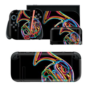 igsticker Nintendo Switch 2 �p �X�L���V�[�� �{�́E�h�b�N�EJoy-Con 2 �Ή� 4�ʃZ�b�g �������� �ی� �J���t���@�y��@�z���� 005979