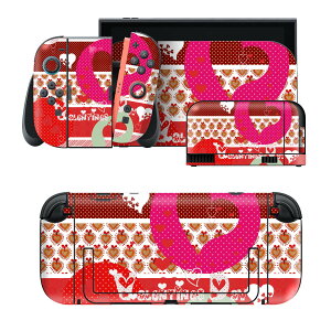 igsticker Nintendo Switch 2 �p �X�L���V�[�� �{�́E�h�b�N�EJoy-Con 2 �Ή� 4�ʃZ�b�g �������� �ی� �n�[�g�@�͗l 006422
