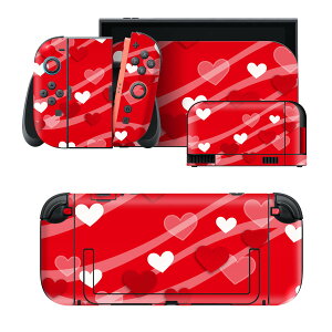 igsticker Nintendo Switch 2 �p �X�L���V�[�� �{�́E�h�b�N�EJoy-Con 2 �Ή� 4�ʃZ�b�g �������� �ی� �n�[�g�@�͗l 006483