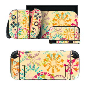 igsticker Nintendo Switch 2 �p �X�L���V�[�� �{�́E�h�b�N�EJoy-Con 2 �Ή� 4�ʃZ�b�g �������� �ی� �ԁ@�@�n�[�g�@�͗l 006539