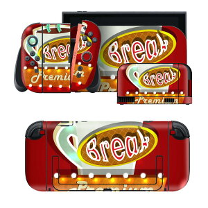 igsticker Nintendo Switch 2 �p �X�L���V�[�� �{�́E�h�b�N�EJoy-Con 2 �Ή� 4�ʃZ�b�g �������� �ی� ����@�R�[�q�[�@�l�I�� 006942