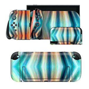 igsticker Nintendo Switch 2 �p �X�L���V�[�� �{�́E�h�b�N�EJoy-Con 2 �Ή� 4�ʃZ�b�g �������� �ی� �C���X�g�@�͗l�@���F�@�X�g���C�v 007318