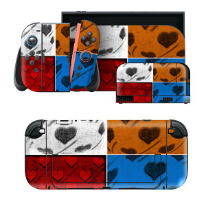 igsticker Nintendo Switch 2 �p �X�L���V�[�� �{�́E�h�b�N�EJoy-Con 2 �Ή� 4�ʃZ�b�g �������� �ی� �n�[�g�@�ԁ@�@�u���[�@�͗l 007506